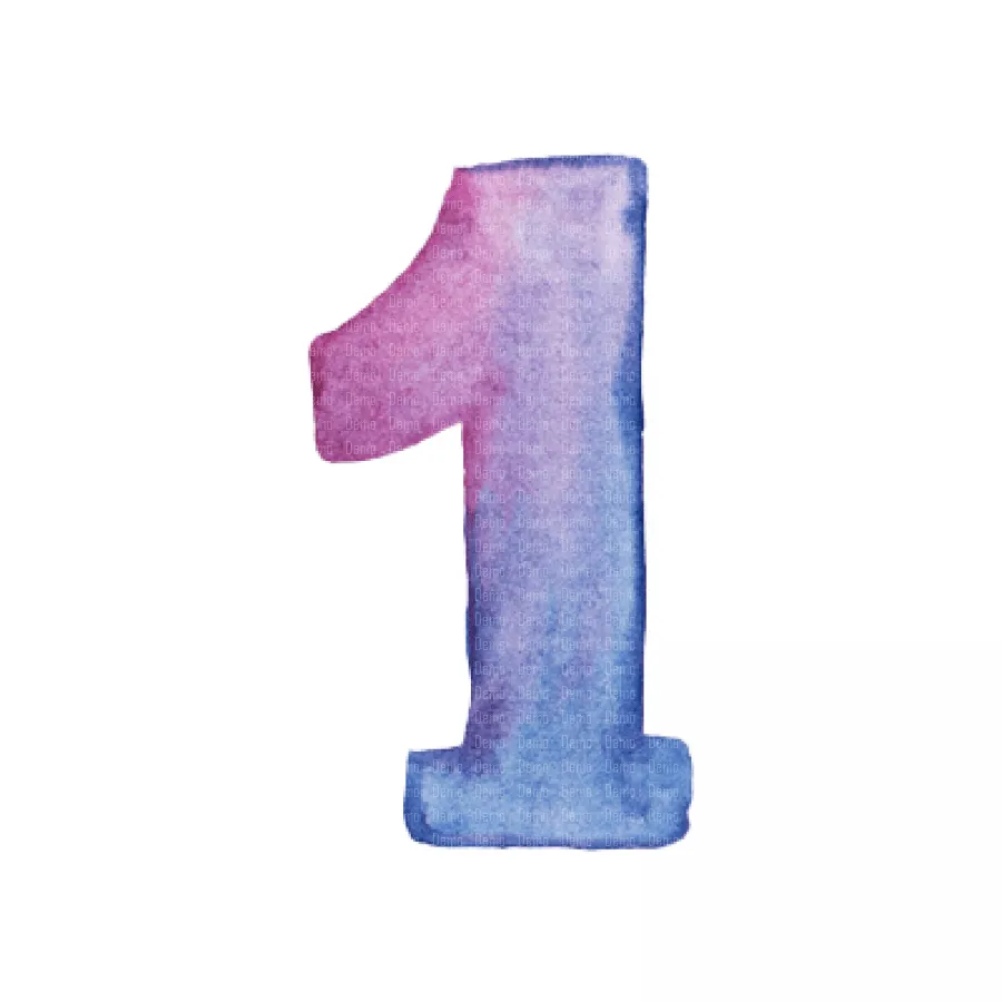 one